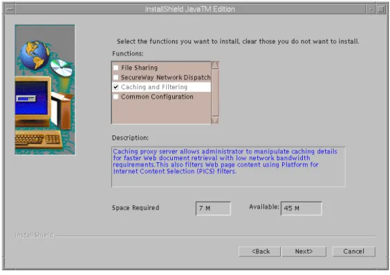 Figure 20. Choose the Components to Install