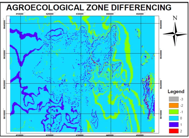 Figure 4.  Agro-Ecological Map (2050) 