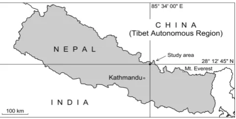 Figure 1.  Location map 