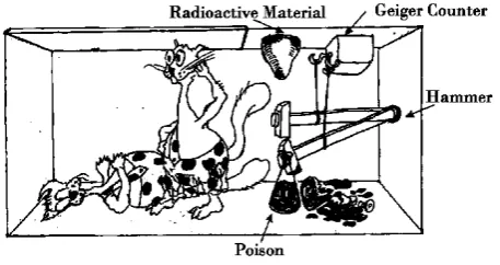 Figure 15.  Experiment with Schrodinger’ cat.