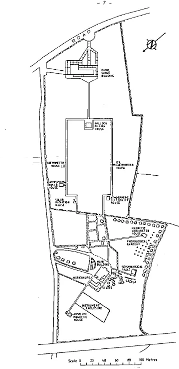 Fig. 2. General layout af Valentia Observatory 