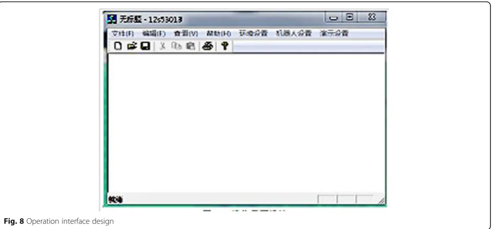 Fig. 8 Operation interface design