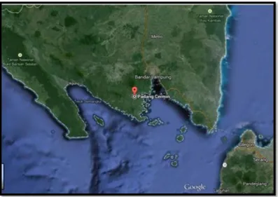 Gambar 1. Lokasi penelitian Google map 2017 