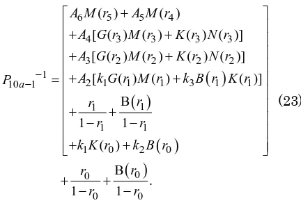 Table 1. Mean Queue Length for various values of a, b, μ1=1, μ2= 2 