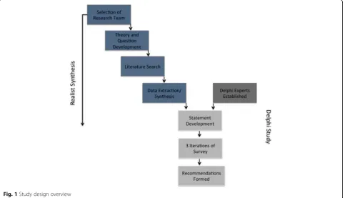 Fig. 1 Study design overview