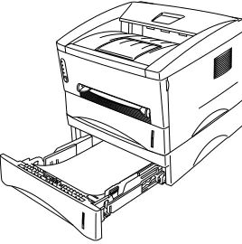 Fig.  2-1 Loading Paper in the Lower Tray Unit