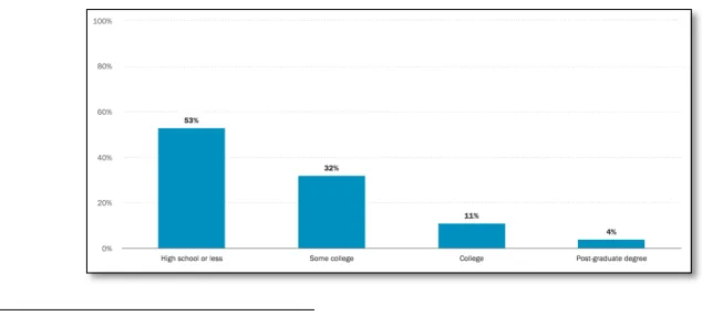 Figure 6 - Educational Attainment for AG Adherents