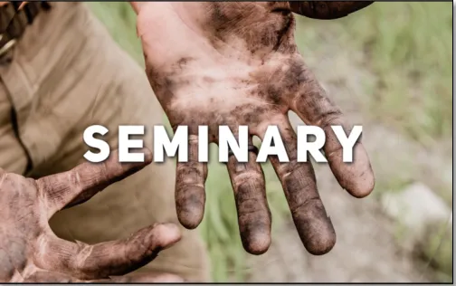 Figure 10 - A Visual Ethnography of What Seminary Ought To Be 