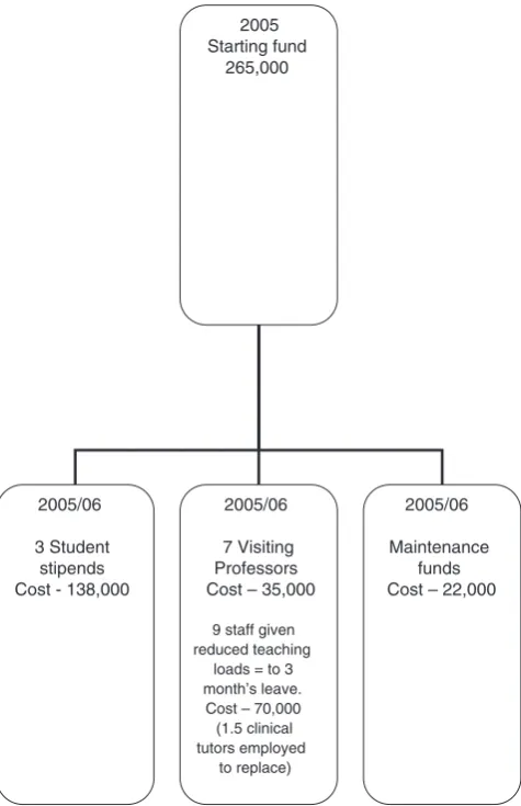 Fig. 5. Disbursement of strategic funds in 2005/06.