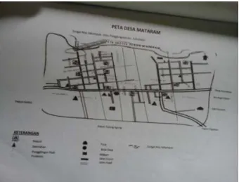 Gambar 1. Peta Desa Mataram 