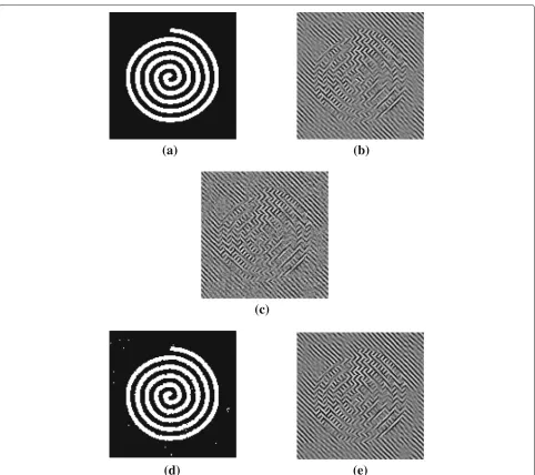 Fig. 6 Segmentation and reconstructed images (Example 2). a True labels ℓ∗. b True image z∗
