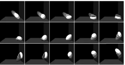 Figure 3: Squash and stretch simulated by Chenney et al © Stephen Chenney  
