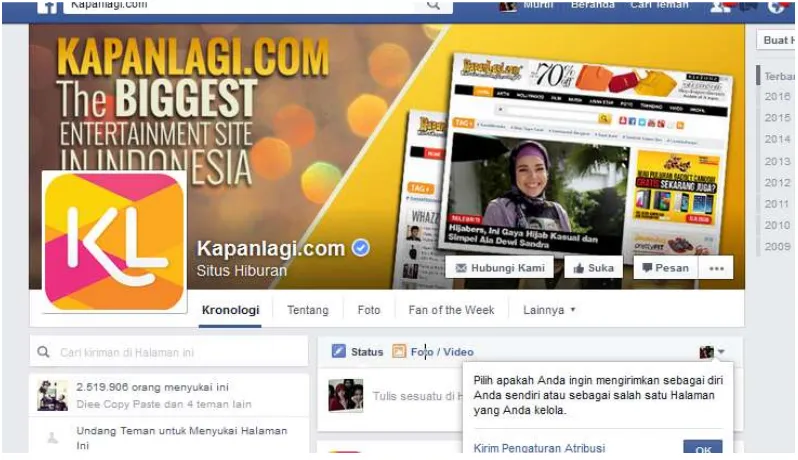 Gambar 8 tampilan Website Kapanlagi.com 