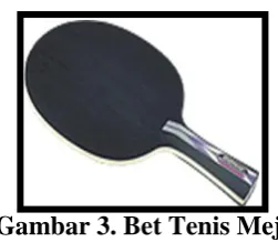 Gambar 3. Bet Tenis Meja  