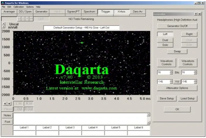 Gambar 3.2. Tampilan awal software. 