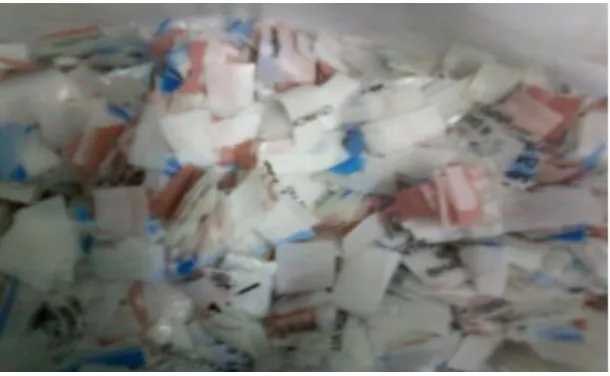 Figure 1: OMFED Polythene used   