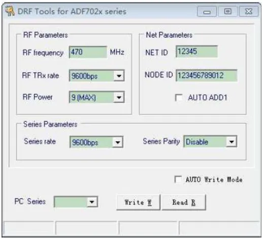 Gambar 3.5 Tampilan Software Rf-Magic  