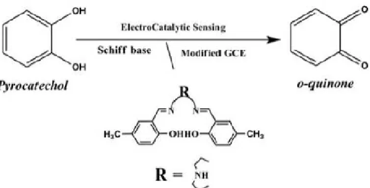 Fig. 1: graphical representation of electro-catalytic reaction. 