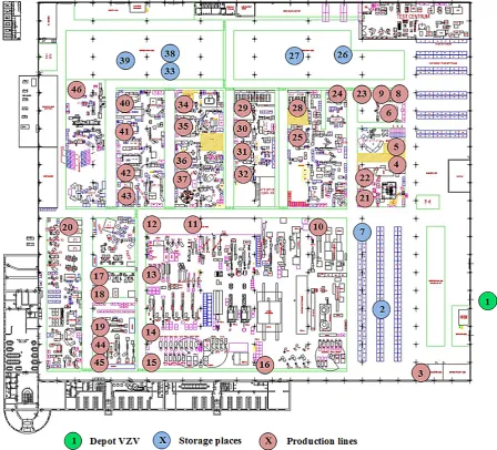 Fig. 2. Overview of the manipulated pallet volume [1]