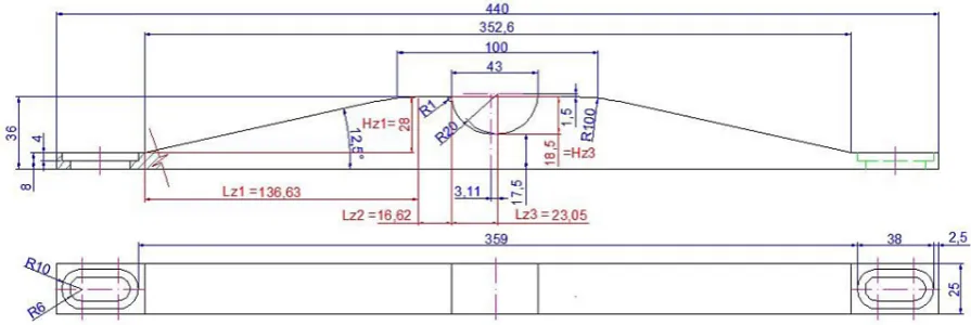 Fig. 2. Brake track of the pallet locking system of the “MULTI TOWER” design for an automatic parking system