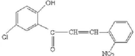 Figure 2: 2 hydroxy -5- chloro-2-nitro chalcone (HCNC) 