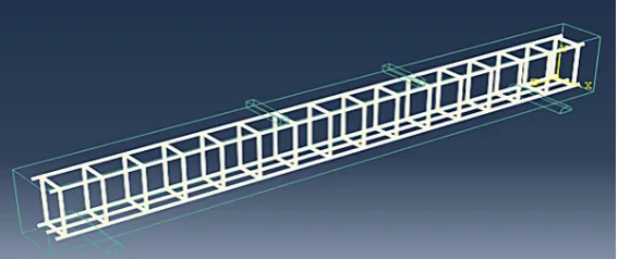 Figure 1. Beam reinforcement details