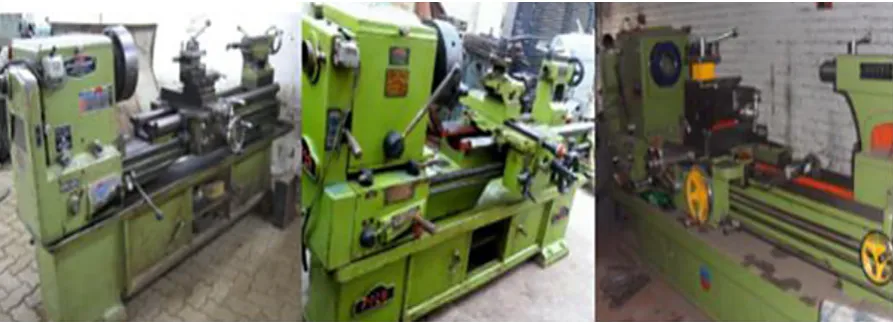 Fig. 3. Lathe machines in Frontier Ceramic Factory