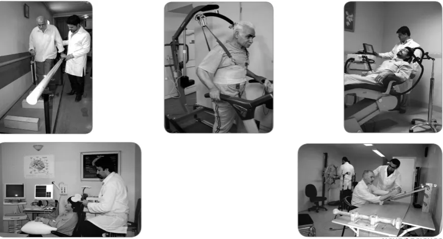 Figure 1. Multidisciplinary stroke rehabilitations in Iran. Combination of brain stimulation technology to other conventional methods of rehabilitations in a team work is an essential element to reach to long lasting treatment outcomes.