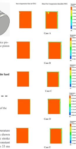 Fig. 3. A 2D computational grid at the end of the stroke