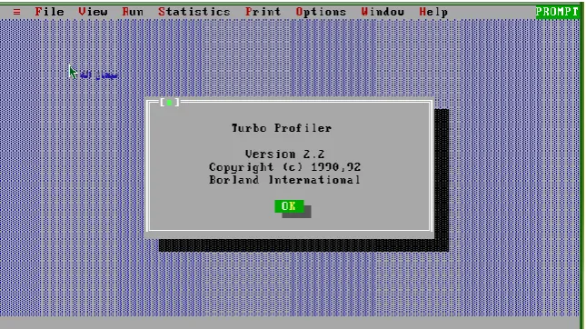 Gambar 4.2 Tampilan turbo profiler 2.2 