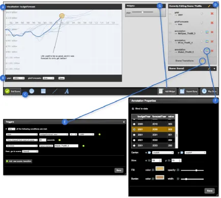 Figure 2.5  Ellipsis Narrative Authoring 