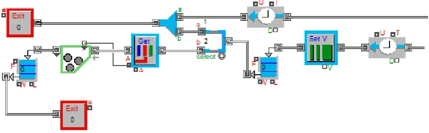 Fig. 12. Simulation of the last section of the ropeway between Skalnaté pleso & Lomnický štít