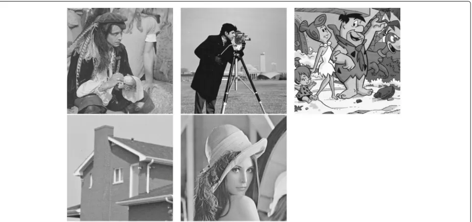 Fig. 1 Benchmark of images. Set of images used in the tests. This is a set of benchmark used as an original image in the tests