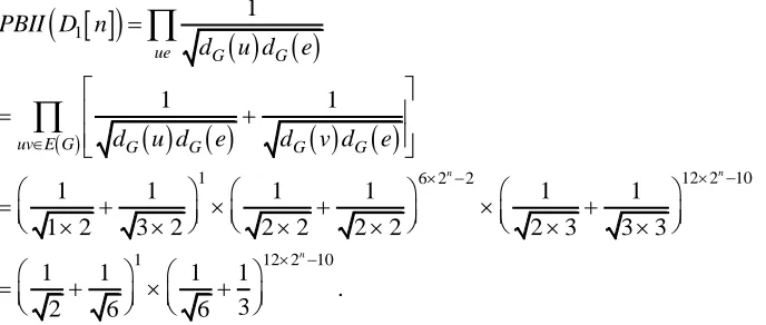 Table 1. Edge degree partition of D1[n]  
