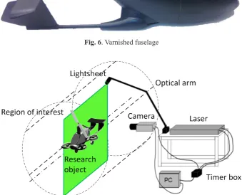 Fig. 6. Varnished fuselage 