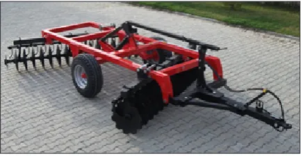 Fig. 1. A common offset type disc harrow