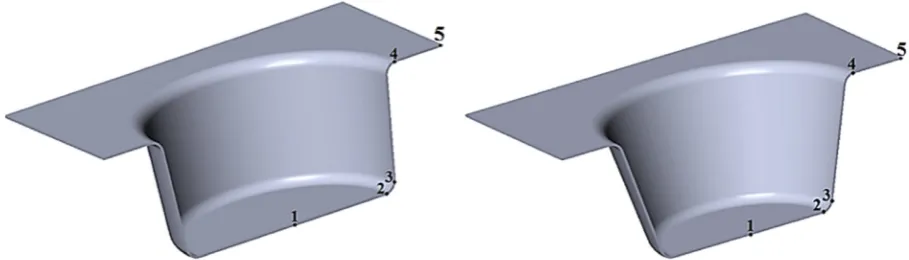 Fig. 1. Designed and final (produced) view of ther-moforming machine, top to bottom respectively