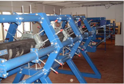 Fig. 2. Developed geometric model of the test set-up
