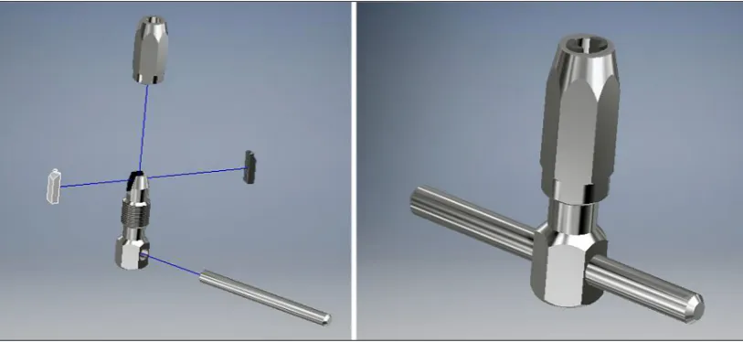 Fig. 1. Computer animation using AutoCAD: a) trajectory and camera setting, b) 3D model animation shot action