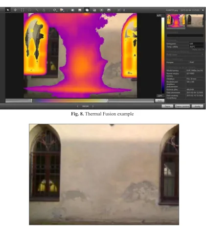 Fig. 7. Thermal Vision example