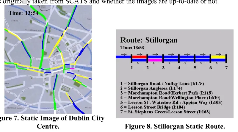 Figure 8. Stillorgan Static Route. 