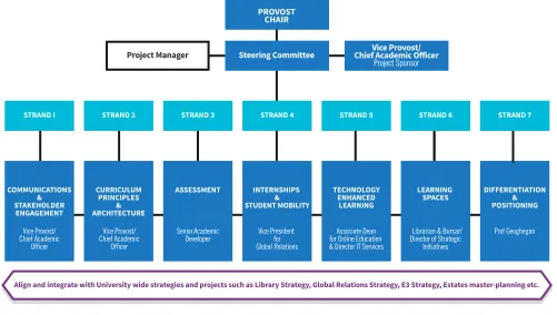 Figure 1: Trinity Education Project — Governance Structure