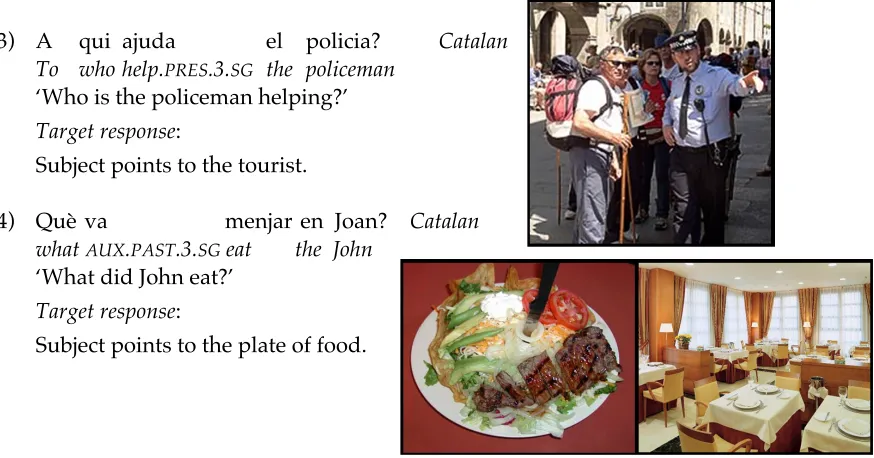 Table 10:  Interrogative sentence production 
