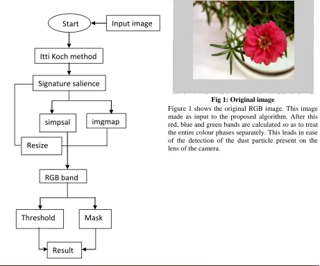 Fig 1: Flowchart of Proposed Technique 