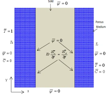 Fig. 1 Physical domain 