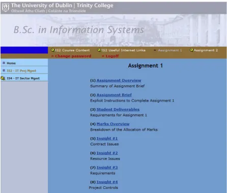 Fig 3. Assignment 1 - B.Sc in Information Systems 