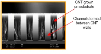 Fig. 1 Heat transfer by CNT  