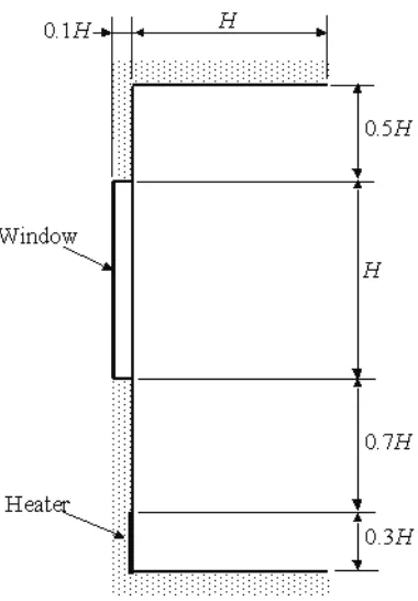 Fig. 1 Side view of situation considered. 