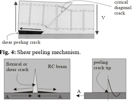 Fig. 4: Shear peeling mechanism.