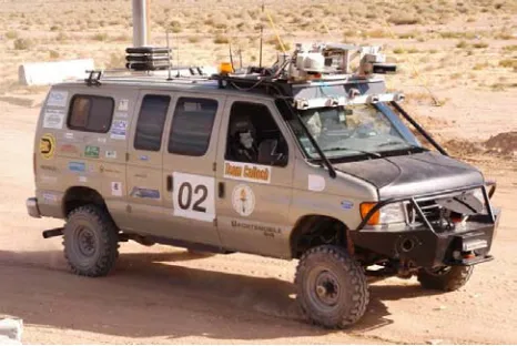 Figure 1.1: Alice, Caltech’s entry in the 2005 DARPA Grand Challenge.